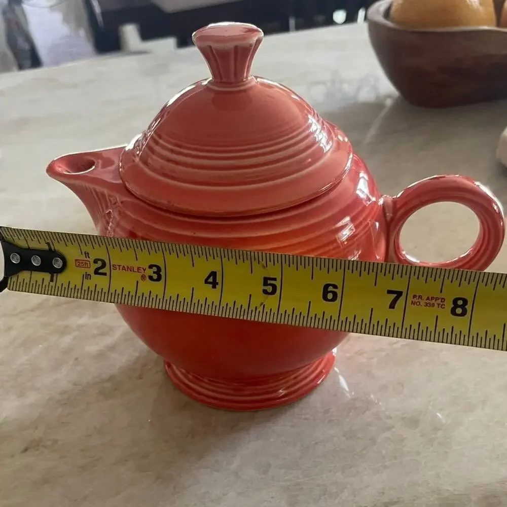 Fiesta Teapot persimmon
